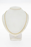 18 Karat Gelbgold S-Gliederkette - 43,9 cm