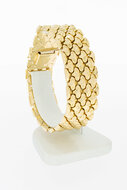Breites Armband 750 Gold - 19,8 cm