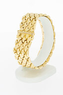 Breites Armband 750 Gold - 19,8 cm