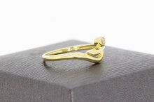 14 Karat Gold Diamantring - 17,6 mm