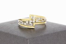 Bicolor Ring 14 Karat Gold - 18,9 mm