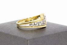 Bicolor Ring 14 Karat Gold - 18,9 mm