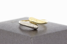 Geschwungene Ring 14 Karat Gold - 19,5 mm