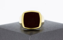 Karneol Herren Siegel Ring 585 Gold - 19,7 mm