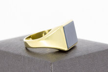 Herren Siegel Ring 585 Gold - 19,5 mm