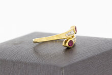 Edelstein Damen Goldring 585 - 15,9 mm