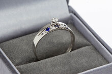 Saphir Damen Ring 585 Gold - 18,2 mm