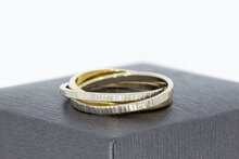 3-in-1 Crossover aus 14 Karat Gold - 17,1 mm