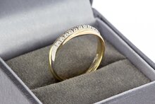 Crossover Diamantring 585 Gold - 17,8 mm