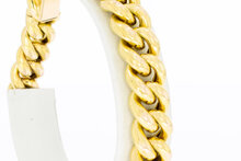 585 Panzer Gold Armband - 20,5 cm