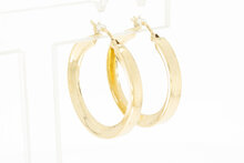 14 Karat Gold Damen Ohrringe - 2,8 cm