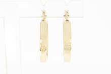 14 Karat Gold Damen Ohrringe - 2,8 cm