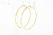 14 Karat Gold Ohrringe Damen - 4,1 cm