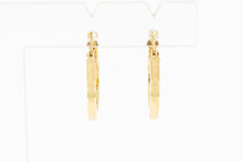 18 Karat Gelbgoldene Creolen - 1,8 cm