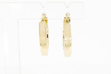 Creolen aus 14 Karat Gelbgold - 2,4 cm