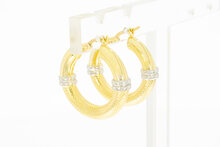 Damen Gold Creolen 14 Karat - 2,3 cm