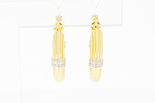 Damen Gold Creolen 14 Karat - 2,3 cm