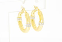 Damen Gold Creolen 14 Karat - 2,3 cm