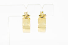 Gelb Gold Creolen 14 Karat - 1,6 cm