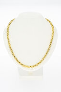 Byzantinische Goldkette 14 Karat - 52,2 cm