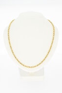 Byzantinische Goldkette 14 Karat - 54,9 cm