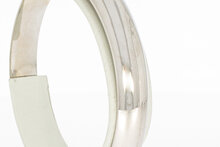 Wei&szlig;gGold 750 Armreif (63 x 58 mm)