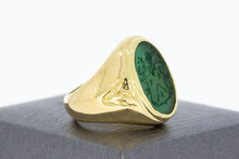 Achat Siegelring 18 Karat - 17,8 mm