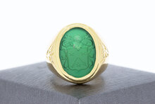 Achat Siegelring 18 Karat - 17,8 mm