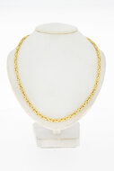 Byzantinische Halskette 14 Karat Gold - 51,5 cm