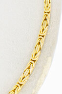 Byzantinische Halskette 14 Karat Gold - 51,5 cm