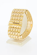 750 Rose Retro Goldarmband - 22,2 cm