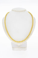 Fuchsschwanz Gold Kette 14 Karat - 45,3 cm