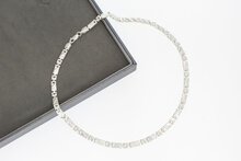 Silber Fantasy Halskette  (925) - 42,5 cm