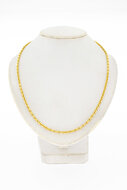 Anker Gelb Goldkette 18 Karat - 71,5 cm