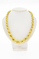 14 Karat Gold Kordel Collier - 43,3 cm