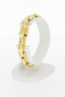 Goldbarren Armband 14 Karat - 18,3 cm