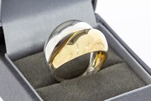 14 Karat Bicolor Gold Vintage ring - 19,5 mm