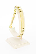 585 Gelbgold Namensarmband - 24,5 cm