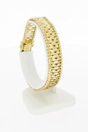 14 Karat Gelbgold Retro Armband - 20,3 cm