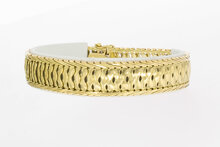 14 Karat Gelbgold Retro Armband - 20,3 cm