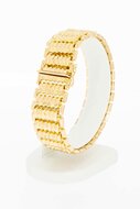 Breites 18 Karat Gold Armband - 19,1 cm