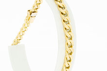 Panzer-Armband 750 Gelbgold - 22,3 cm