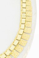 Sonnenstrahl Kette 14 Karat Gold  - 42,5 cm