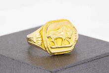 Statementring 14 Karat Gold - 19,9 mm