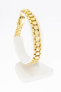14 Karat Gold Gliederarmband - 20,5 cm