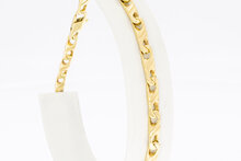 Glieder Armband 14 Karat Gold - 21,1 cm