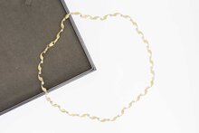 14 Karat Goldene Damenkette - 45,5 cm