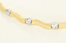 14 Karat Goldbarren Damen Kette - 41,4 cm