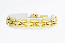 Vintage Gliederarmband 585 Gold - 19,7 cm