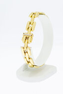 Vintage Gliederarmband 585 Gold - 19,7 cm